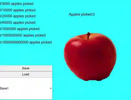 Mäng Red Apple Clicker Internetis