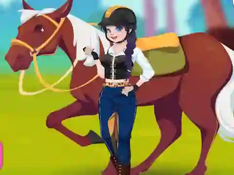 Mäng Girly Equestrian Internetis