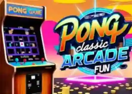 Mäng Pong Game Classic Arcade Fun! Internetis