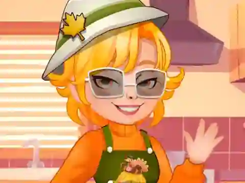 Mäng Roxie's Kitchen Thanksgiving Cupcake Internetis