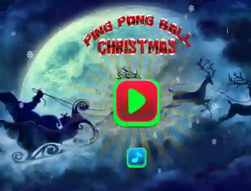 Mäng Ping Pong Ball Christmas Internetis