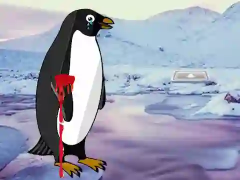 Mäng Heal the Wounded Penguin Internetis