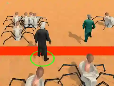 Mäng Cameraman vs Skibidi Survival Internetis