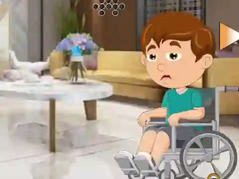Mäng Help the Disability Boy Internetis
