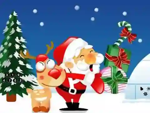 Mäng Save the Santa Friends Internetis