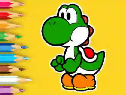 Mäng Coloring Book: Yoshi Fishing Day Internetis