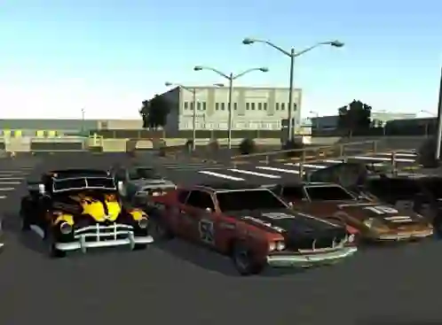 Mäng RealDerby: Royal battle on the car Internetis