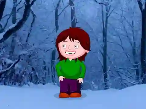 Mäng Tiny Girl Escaped Christmas Island Internetis