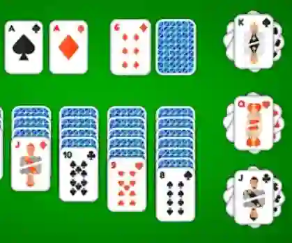Mäng Klondike Solitaire 4 Suits Internetis