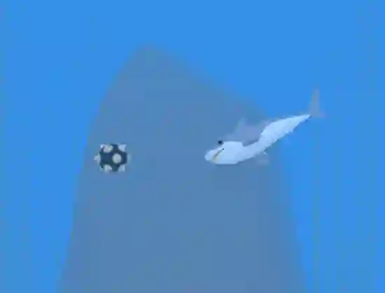Mäng Lonely Shark Frenzy Internetis