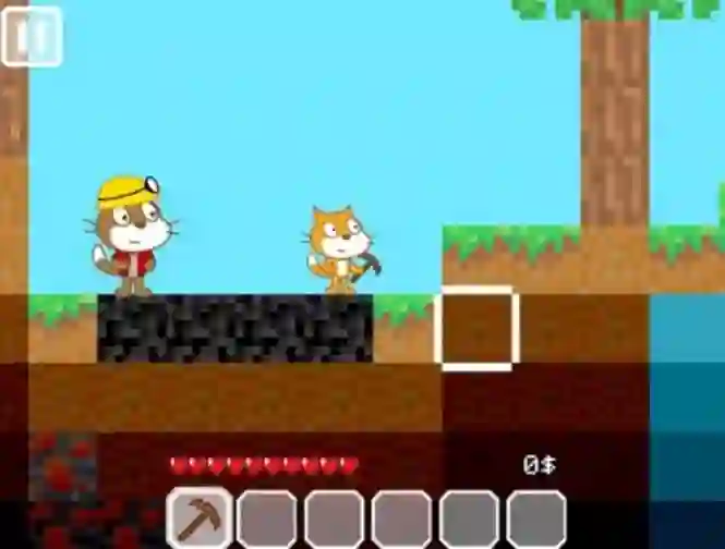 Mäng Miner Cat Internetis