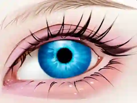Mäng Eye Color DIY Internetis