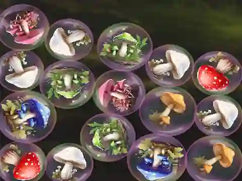 Mäng Merge Mushrooms! Internetis