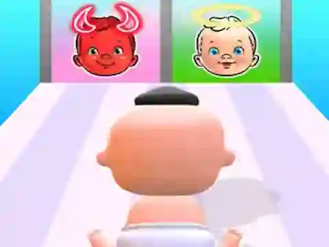 Mäng Good Or Bad Mom Run Internetis