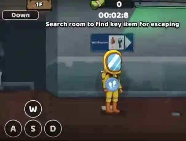 Mäng Escape Room Mystery Key 2 Internetis