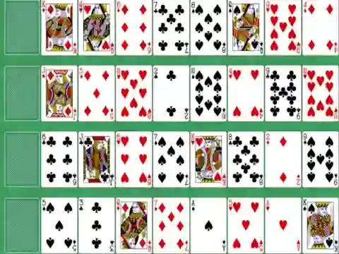 Mäng Cards: Solitaire Carpet Internetis