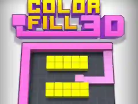 Mäng Color Fill 3D Internetis