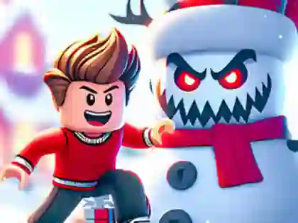 Mäng Jigsaw Puzzle: Roblox Snowball Battle Internetis