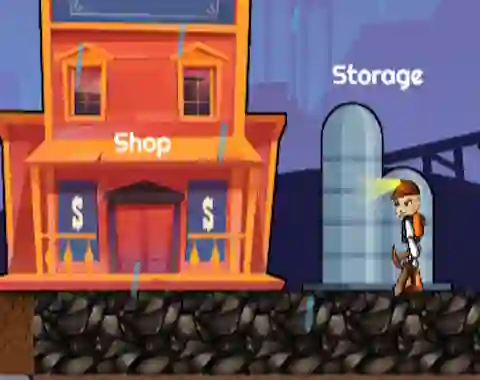 Mäng Dungeon Miner Internetis