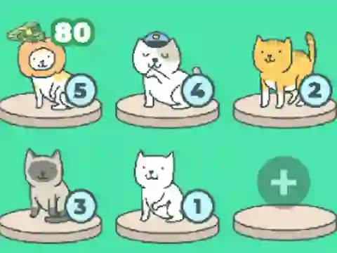 Mäng Meow Merge Internetis