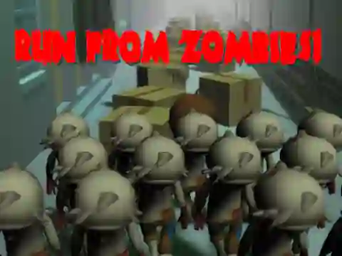Mäng Run from Zombies! Internetis