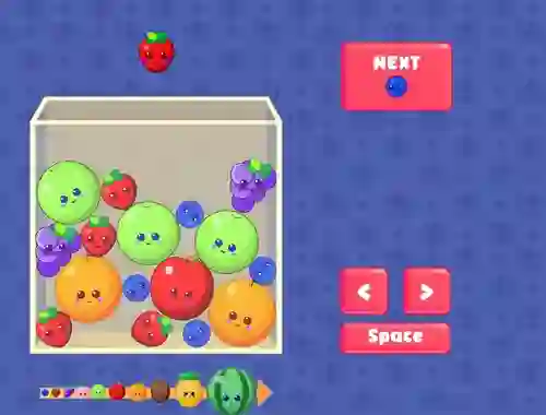 Mäng Fruit Merge Internetis