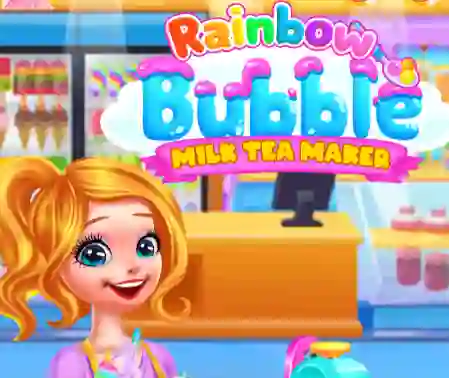 Mäng Rainbow Bubble Milk Tea Maker Internetis