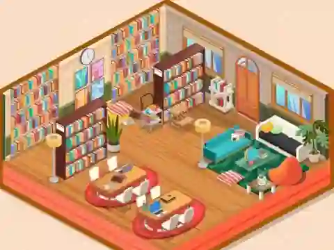 Mäng Decor: My Library Internetis