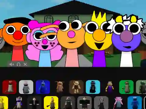Mäng Sprunki Puppet Internetis