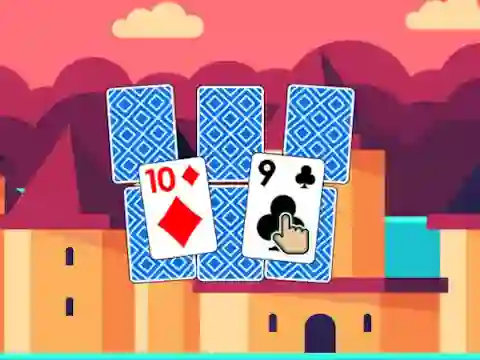Mäng One Hundred Castles Solitaire Internetis