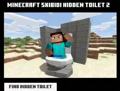 Mäng Minicraft Skibidi Hidden Toilet 2 Internetis