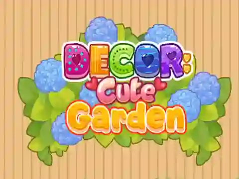 Mäng Decor: Cute Garden Internetis