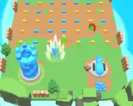 Mäng Tower Clash: Collect Bricks Internetis