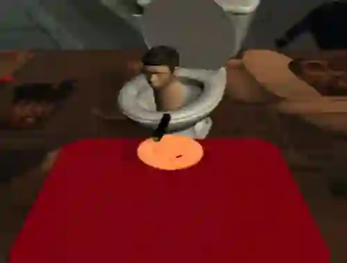 Mäng Skibidi Toilet Squid Game Honeycomb Internetis