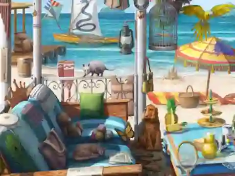 Mäng Hidden Object Internetis