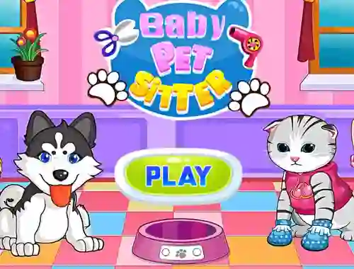 Mäng Baby Pet Sitter Internetis