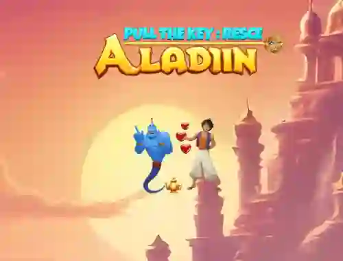 Mäng Pull The Key Rescue Aladin Internetis