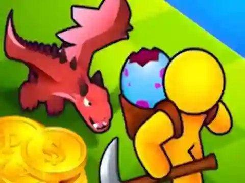 Mäng Dragon Island Idle 3 Internetis