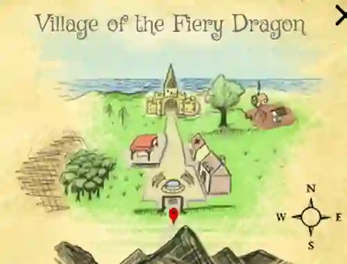 Mäng Tale of the Fiery Dragon Internetis