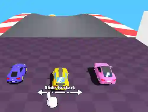 Mäng Merge Racer Stunts Car Internetis