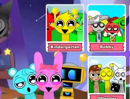 Mäng Incredibox Party Frozen Sprunki Beat Internetis