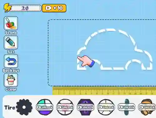 Mäng Draw Your Car Internetis