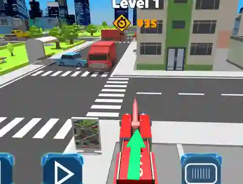 Mäng Fire Truck Rescue Driving Internetis