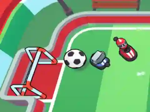 Mäng Bumper Cars Soccer Internetis