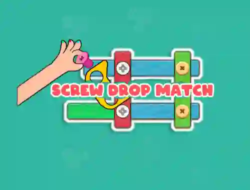 Mäng Screw Drop Match Internetis