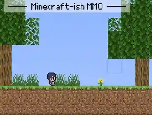 Mäng Minecraft-ish Mmo Internetis
