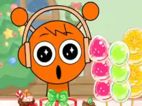 Mäng Sprunki Mukbang Candy Fruit Internetis