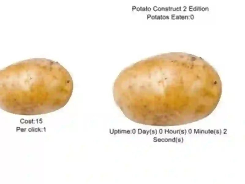 Mäng Potato Construct 2 Edition Internetis