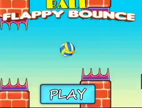 Mäng Ball Flappy Bounce Internetis