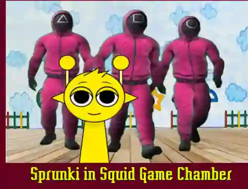 Mäng Sprunki In Squid Game Chamber Internetis